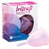 IRISCUP - COPA MESTRUAL ROSA PEQUEÑA + BOLSA ESTERILIZADORA GRATIS