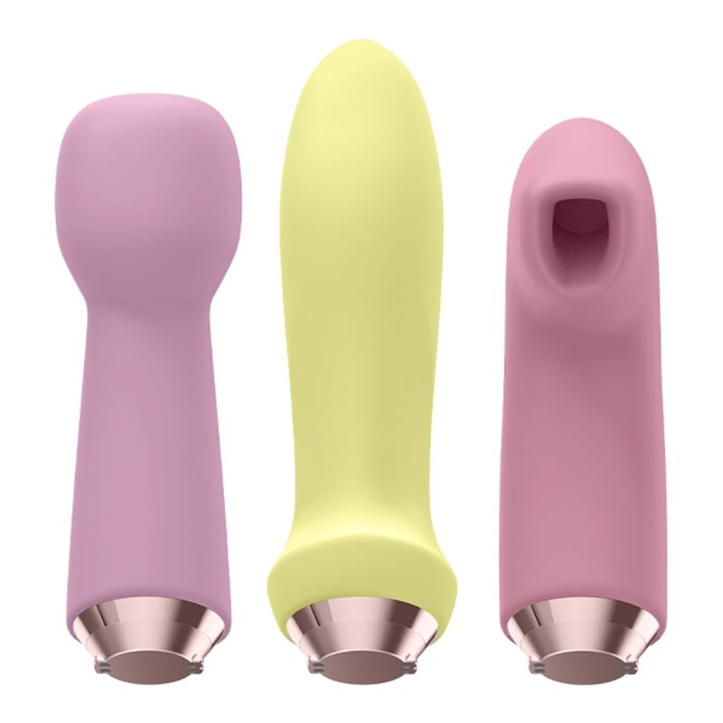 SATISFYER - MARVELOUS FOUR SET VIBRADOR & SUCCIONADOR - Imagen 3
