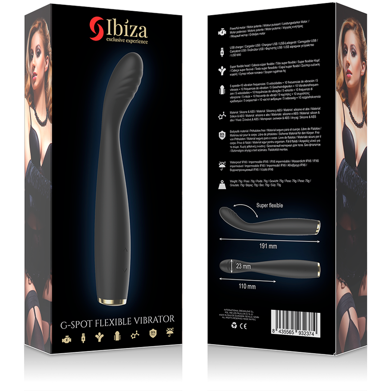 IBIZA - POTENTE VIBRADOR FLEXIBLE ESPECIAL PUNTO G - Imagen 7