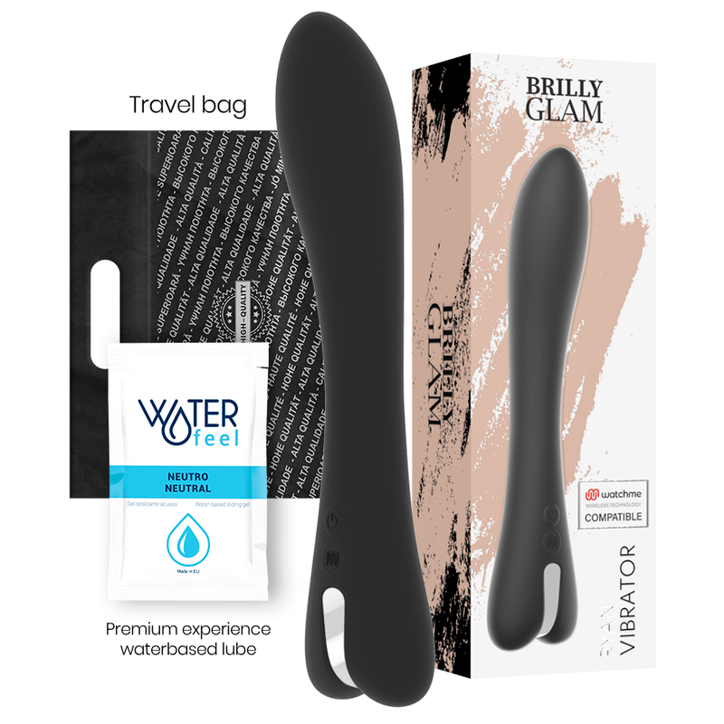 BRILLY GLAM – RYAN VIBRADOR COMPATIBLE CON WATCHME WIRELESS TECHNOLOGY