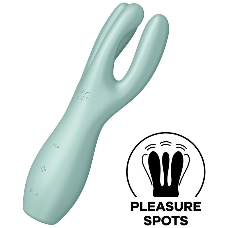 SATISFYER – THREESOME 3 VIBRADOR VERDE