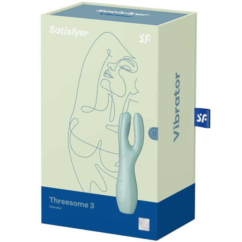 SATISFYER - THREESOME 3 VIBRADOR VERDE - Imagen 7