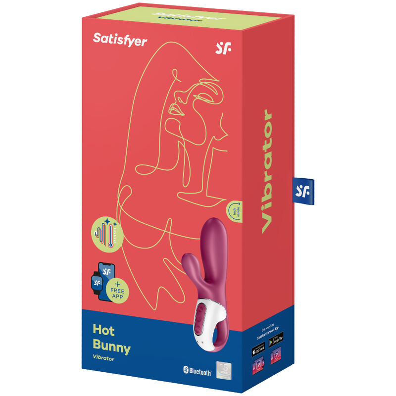 SATISFYER - HOT BUNNY VIBRADOR PUNTO G - Imagen 2