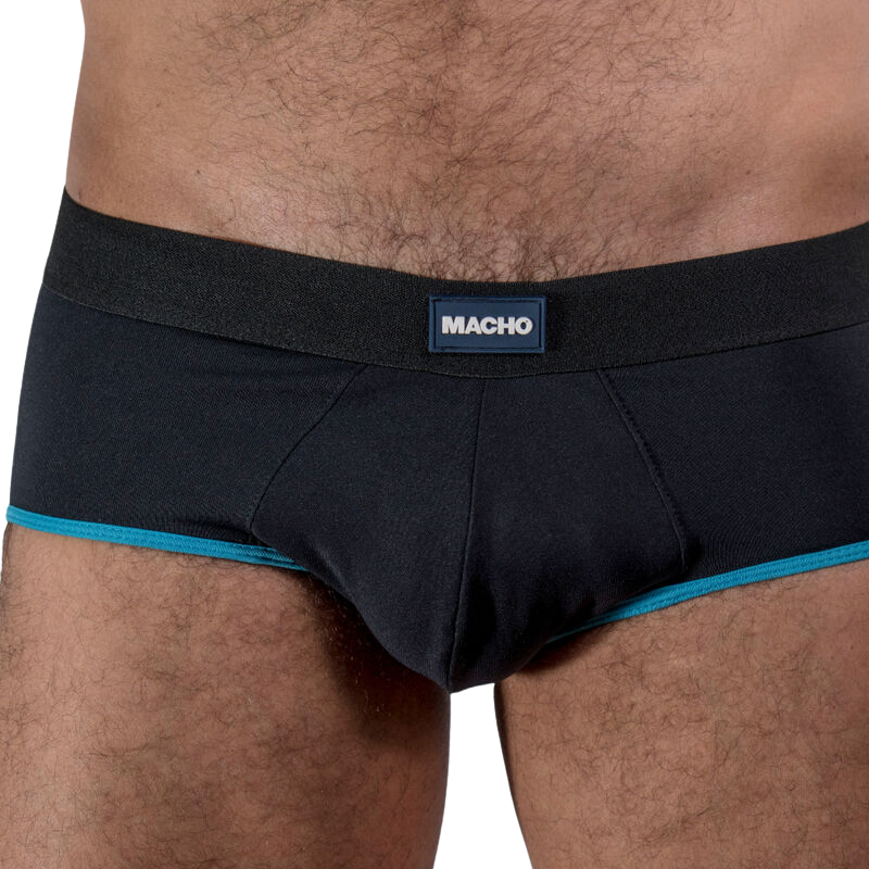 MACHO - MS24A CALZONCILLO BRIEF DARK AMARILLO L - Imagen 6