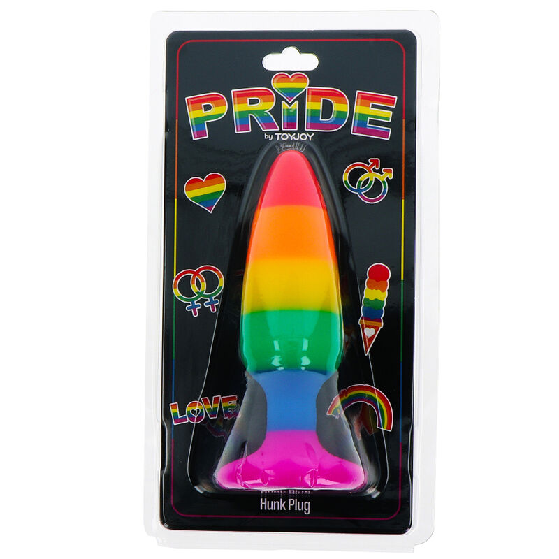 PRIDE - PLUG HUNK BANDERA LGBT 10,5 CM - Imagen 3