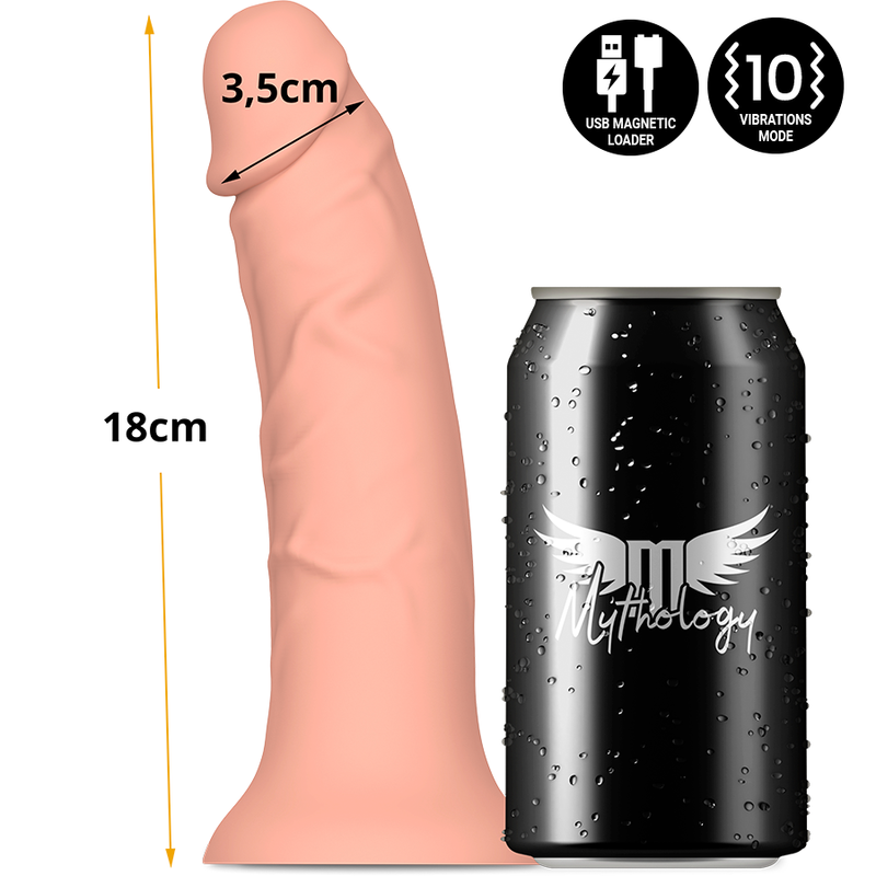 MYTHOLOGY - ASHER ORIGINAL DILDO S - VIBRADOR COMPATIBLE CON WATCHME WIRELESS TECHNOLOGY - Imagen 7