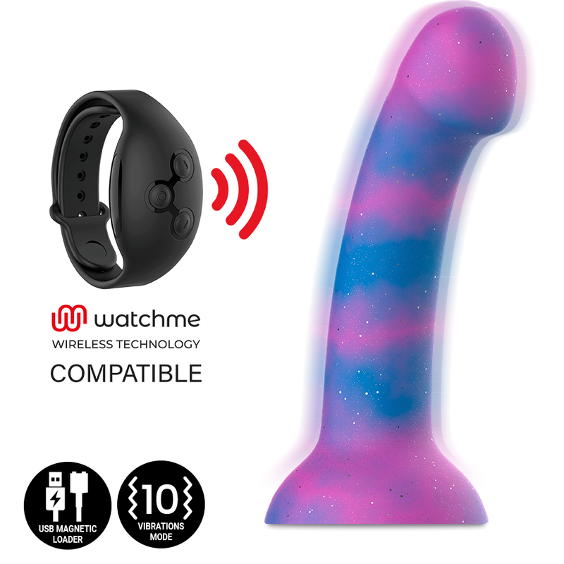 MYTHOLOGY - DION GALACTIC DILDO M - VIBRADOR COMPATIBLE CON WATCHME WIRELESS TECHNOLOGY - Imagen 2