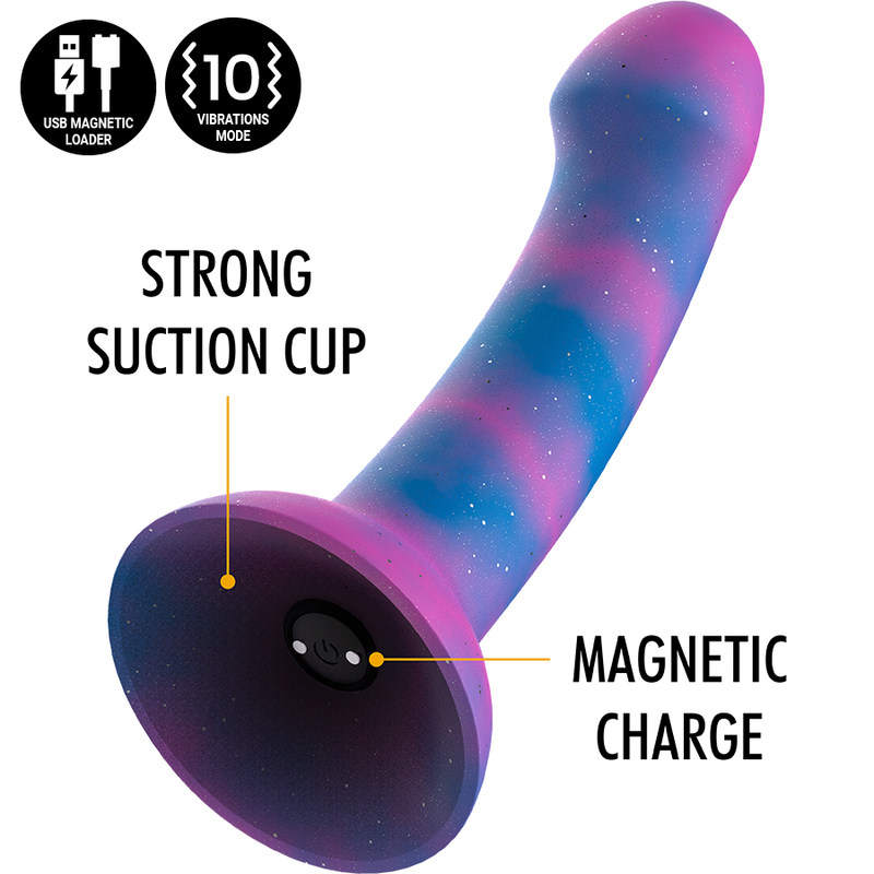 MYTHOLOGY - DION GALACTIC DILDO M - VIBRADOR COMPATIBLE CON WATCHME WIRELESS TECHNOLOGY - Imagen 8