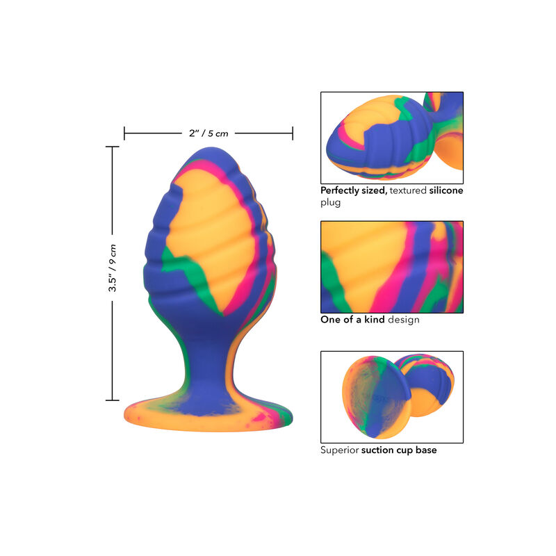 CALEXOTICS - CHEEKY LARGUE SWIRL PLUG ANAL - Imagen 4