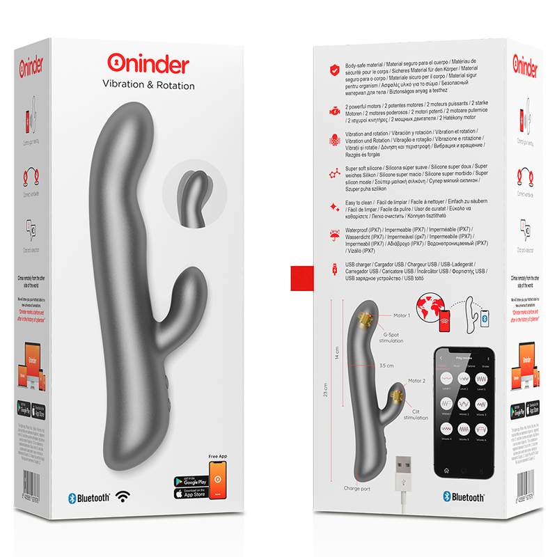 ONINDER - OSLO VIBRACIÓN Y ROTACIÓN ROSA - APP GRATUITA - Imagen 4
