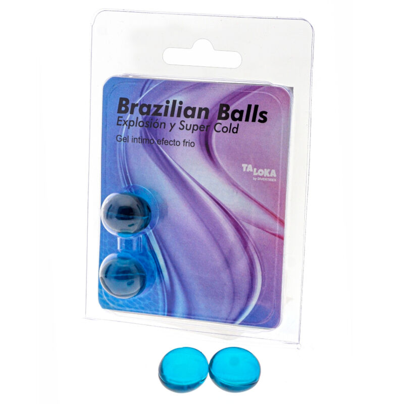 TALOKA – BRAZILIAN BALLS GEL EXCITANTE EFECTO FRÍO 2 BOLAS