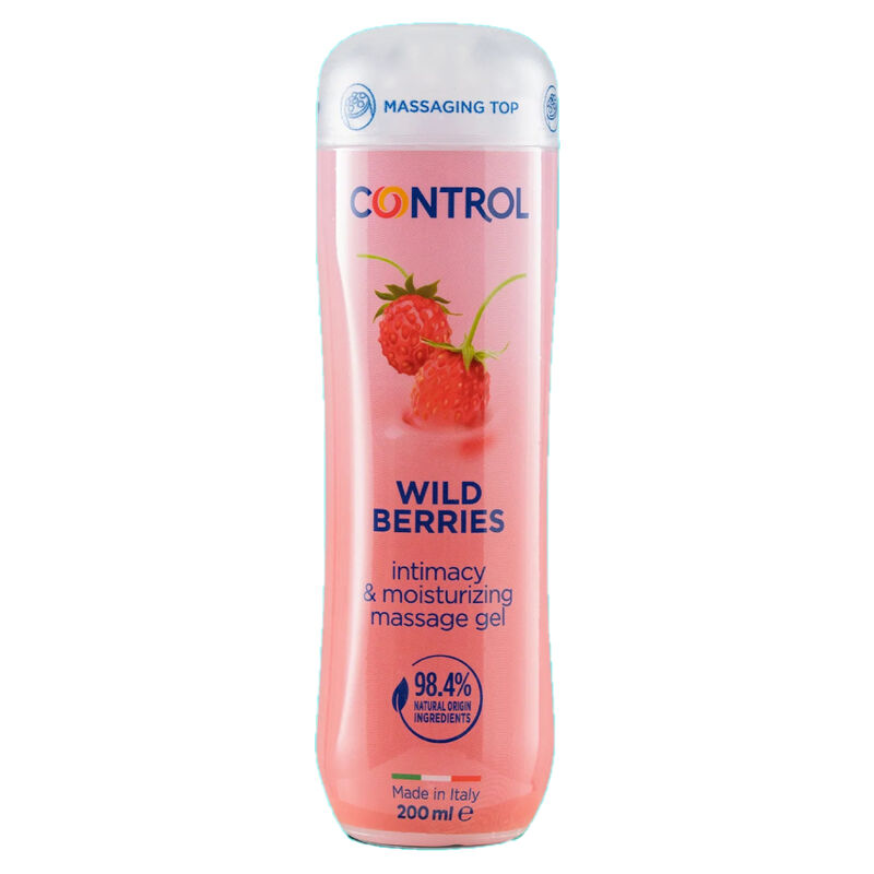 CONTROL – GEL DE MASAJE 3 EN 1 WILD BERRIES 200 ML