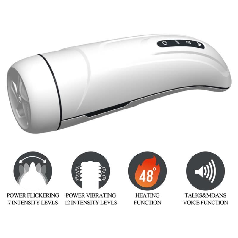 PRETTY LOVE - MARISSA MASTURBADOR MASCULINO VIBRACIÓN, CALOR, VOZ Y SUCCIÓN - Imagen 6