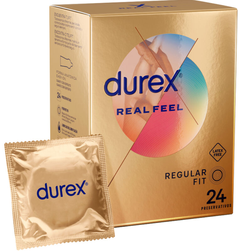 DUREX – REAL FEEL 24 UNIDADES
