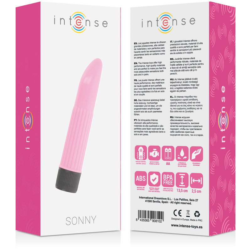 INTENSE - SONNY VIBRADOR ROSA - Imagen 3
