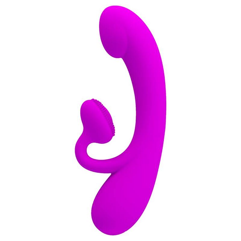 PRETTY LOVE - SINCERE VIBRADOR Y SUCCIONADOR DE CLÍTORIS SILICONA MORADO - Imagen 2