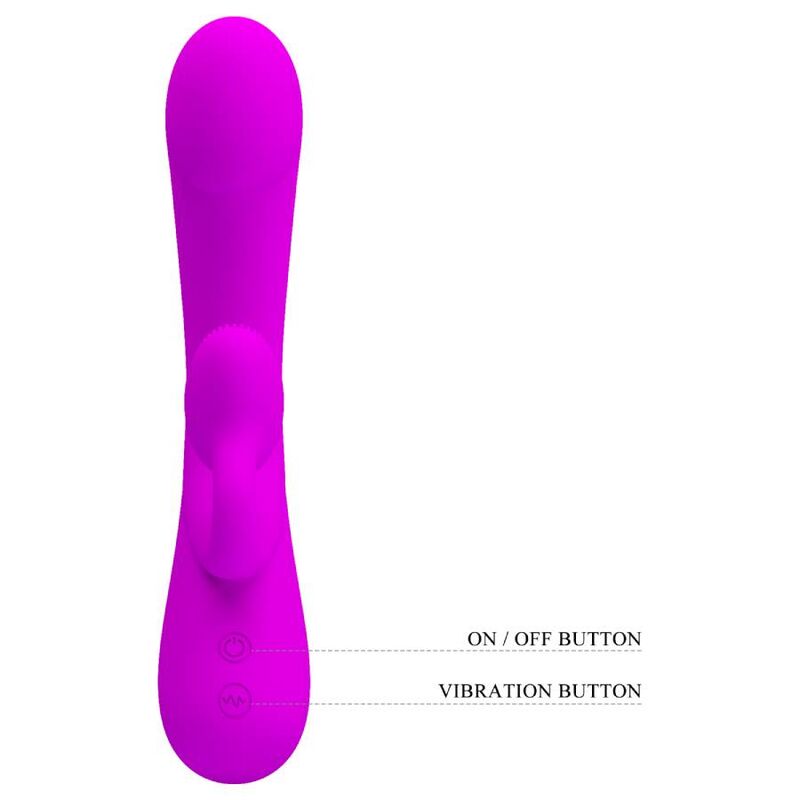 PRETTY LOVE - SINCERE VIBRADOR Y SUCCIONADOR DE CLÍTORIS SILICONA MORADO - Imagen 5