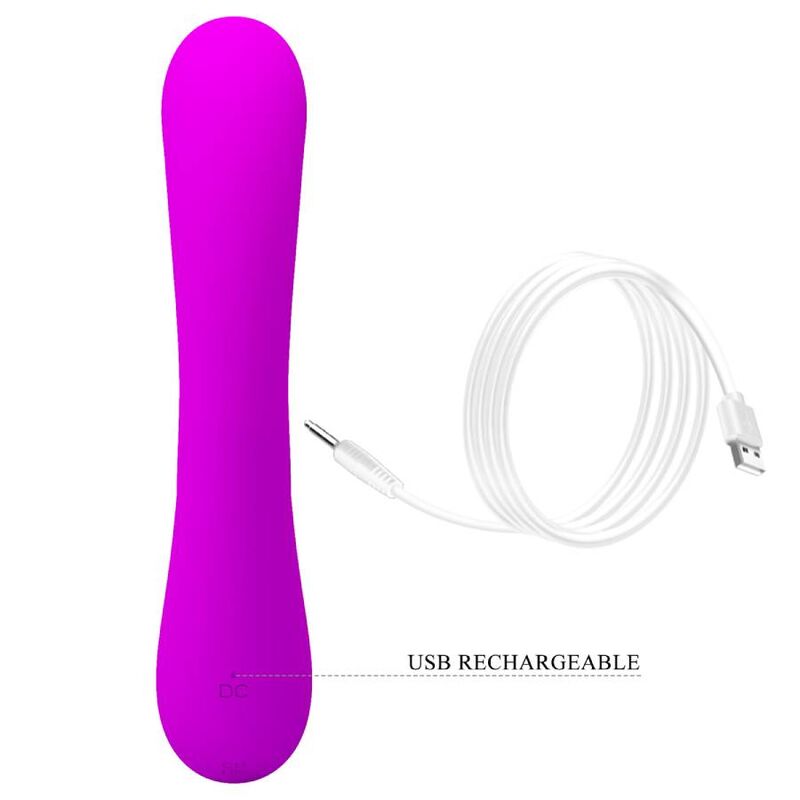 PRETTY LOVE - SINCERE VIBRADOR Y SUCCIONADOR DE CLÍTORIS SILICONA MORADO - Imagen 3