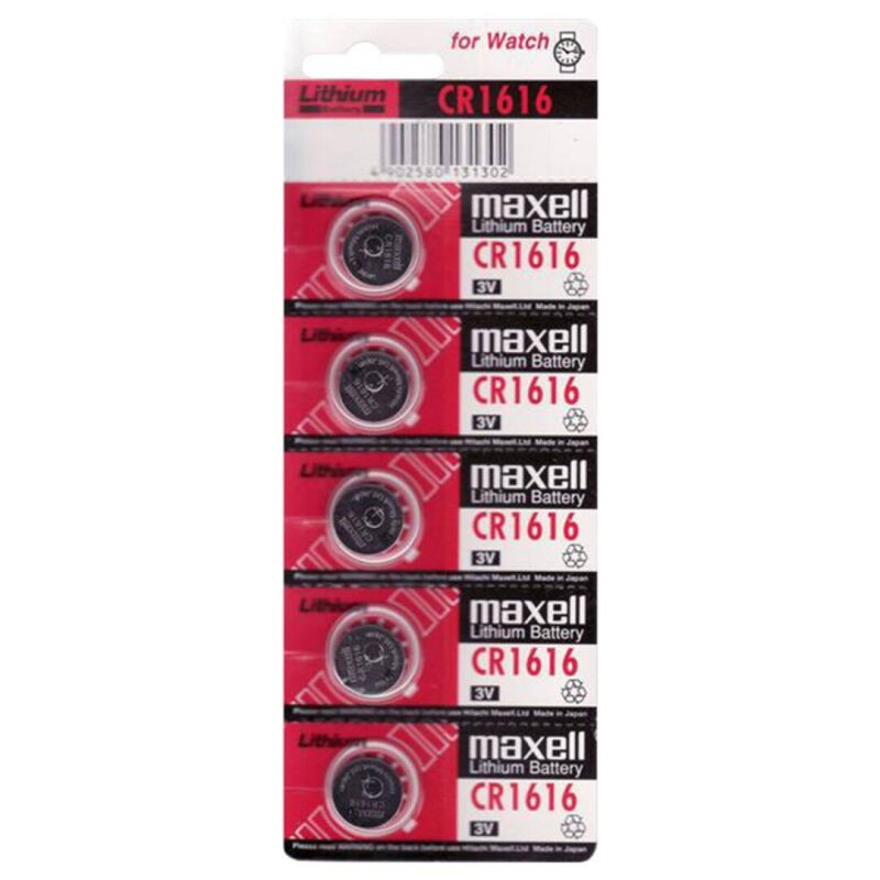 MAXELL – PILA BOTON LITIO CR1616 3V BLISTER*5