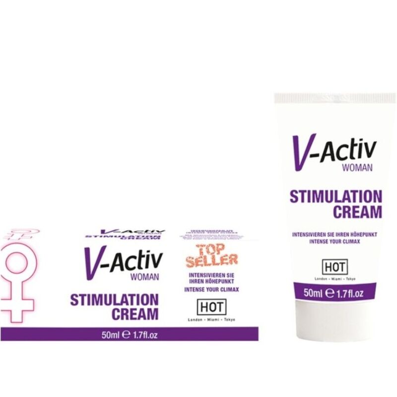 HOT – V-ACTIV CREMA ESTIMULADORA MUJER 50ML