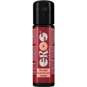 Lubricante silicona femenino 100 ml — Eros Woman Glide and Care