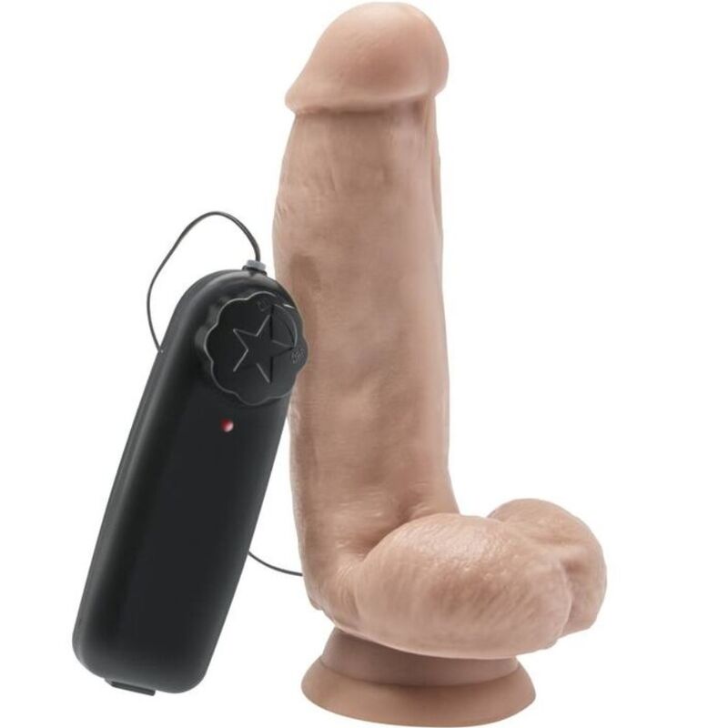 GET REAL – DILDO 12 CM CON TESTÍCULOS VIBRADOR NATURAL