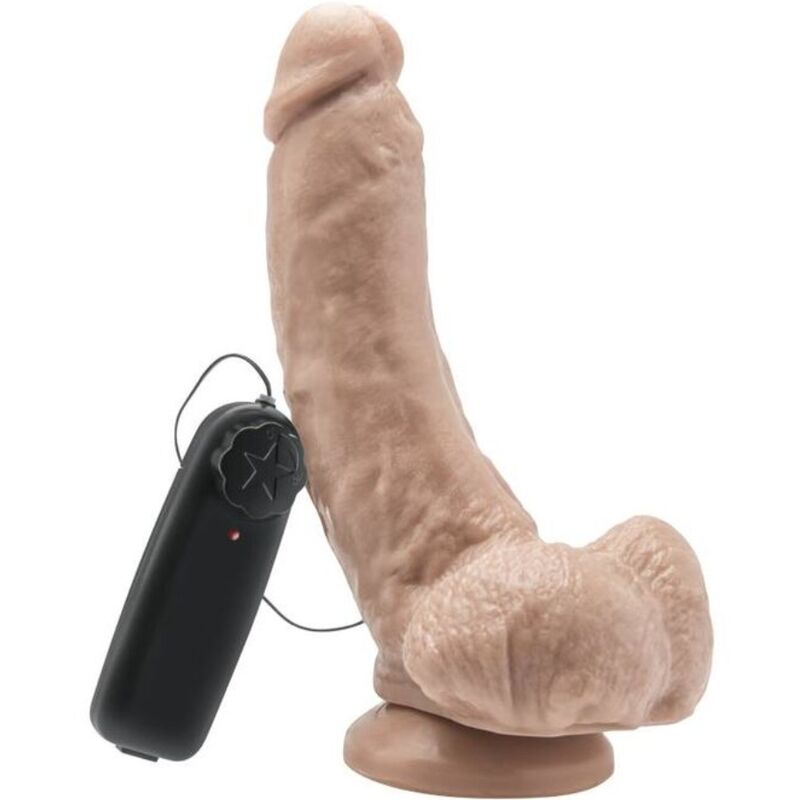 GET REAL – DILDO 20,5 CM CON TESTÍCULOS VIBRADOR NATURAL