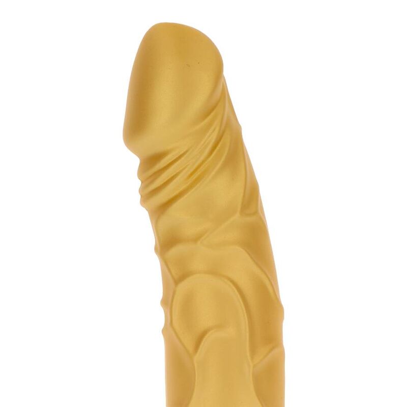 GET REAL - GOLD DICKER ORIGINAL VIBRADOR DORADO - Imagen 6