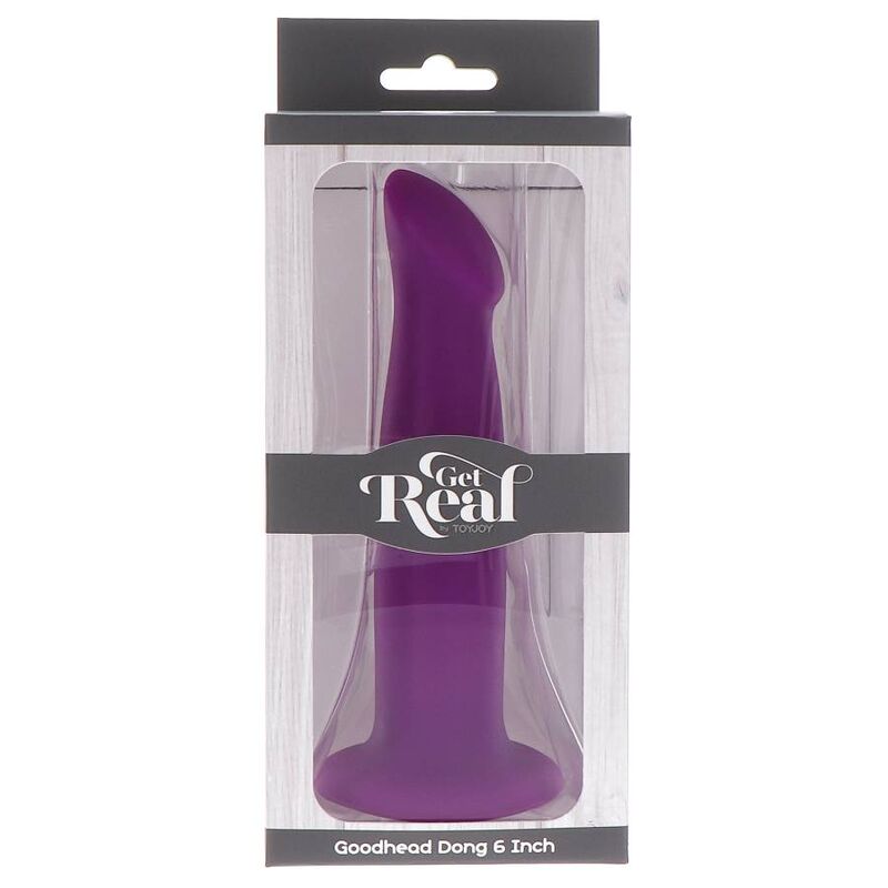 GET REAL - GOODHEAD DONG 12 CM MORADO - Imagen 6