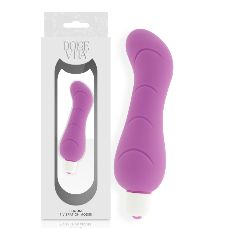 DOLCE VITA - G-SPOT VIBRADOR SILICONA LILA - Imagen 3
