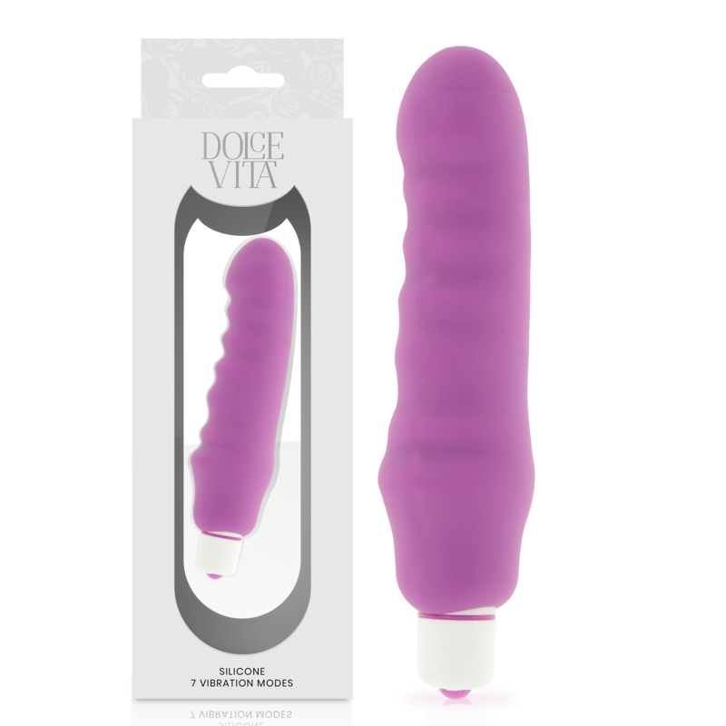 DOLCE VITA - GENIUS VIBRADOR SILICONA LILA - Imagen 2