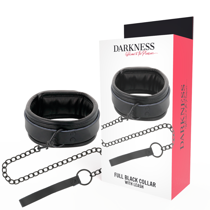 DARKNESS – COLLAR CON CADENA NEGRO