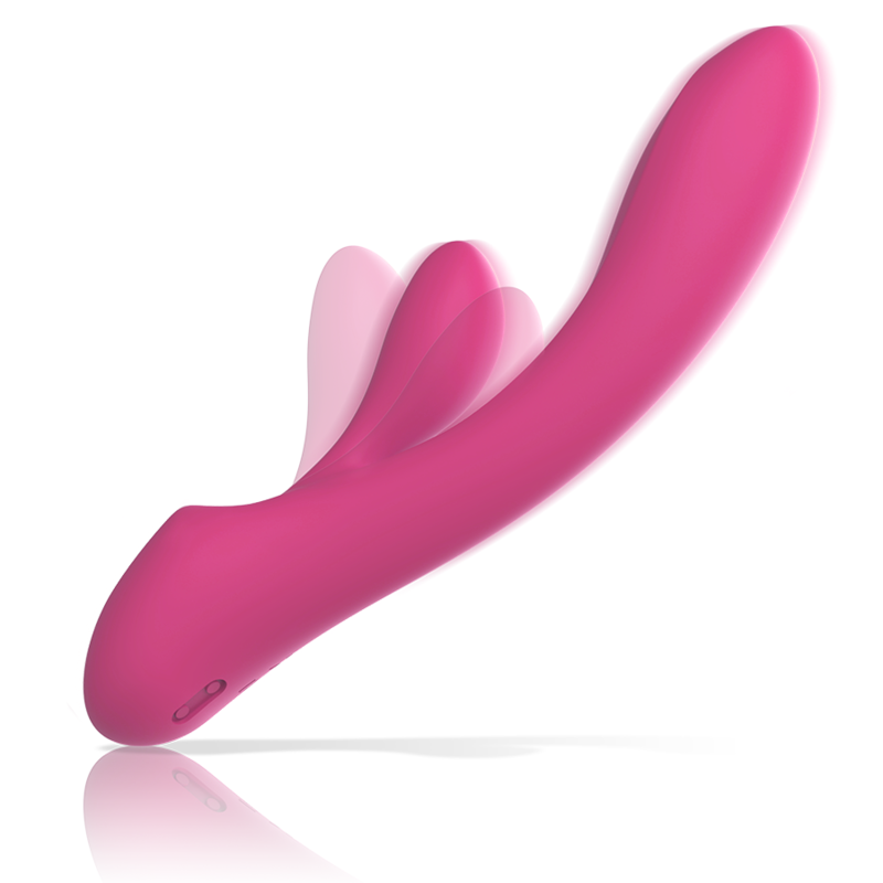 INTENSE - LUIGI VIBRADOR RABBIT SILICONA LIQUIDA ROSA - Imagen 5