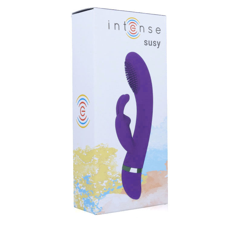 INTENSE - SUSY VIBRADOR OSCILANTE SILICONA RABBIT LILA - Imagen 6