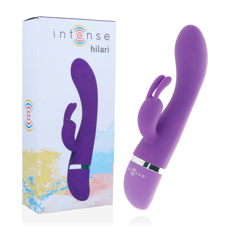 INTENSE – HILARI VIBRADOR LILA SILICONA LUXE
