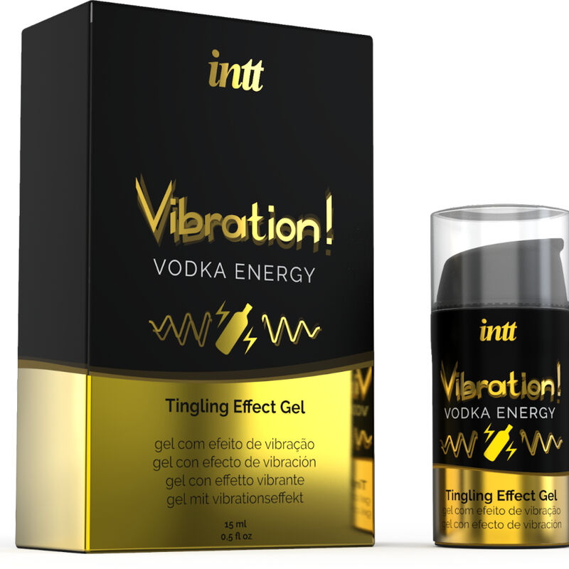INTT - POTENTE ESTIMULANTE ÍNTIMO GEL VIBRADOR LIQUIDO VODKA 15ML - Imagen 2