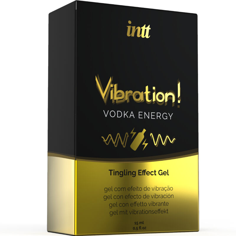 INTT - POTENTE ESTIMULANTE ÍNTIMO GEL VIBRADOR LIQUIDO VODKA 15ML - Imagen 3