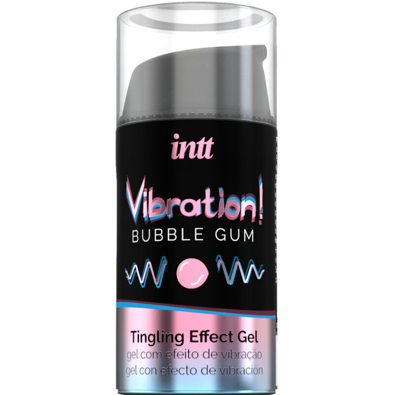 INTT – POTENTE ESTIMULANTE ÍNTIMO GEL VIBRADOR LIQUIDO CHICLE 15ML