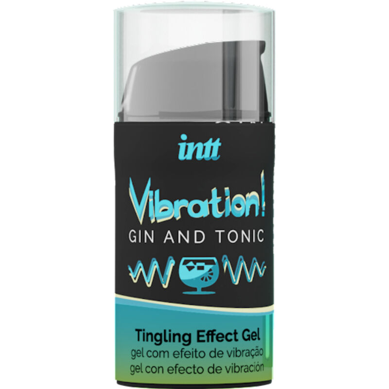 INTT – POTENTE ESTIMULANTE ÍNTIMO GEL VIBRADOR LIQUIDO GIN & TONIC 15ML