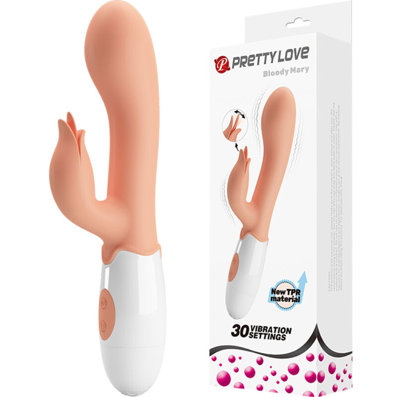 PRETTY LOVE - BLOODY MARY VIBRADOR CON ESTIMULADOR - Imagen 8