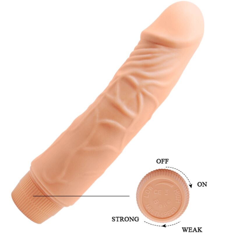 BAILE - BARBARA VIBRADOR REALÍSTICO 20 CM - Imagen 5