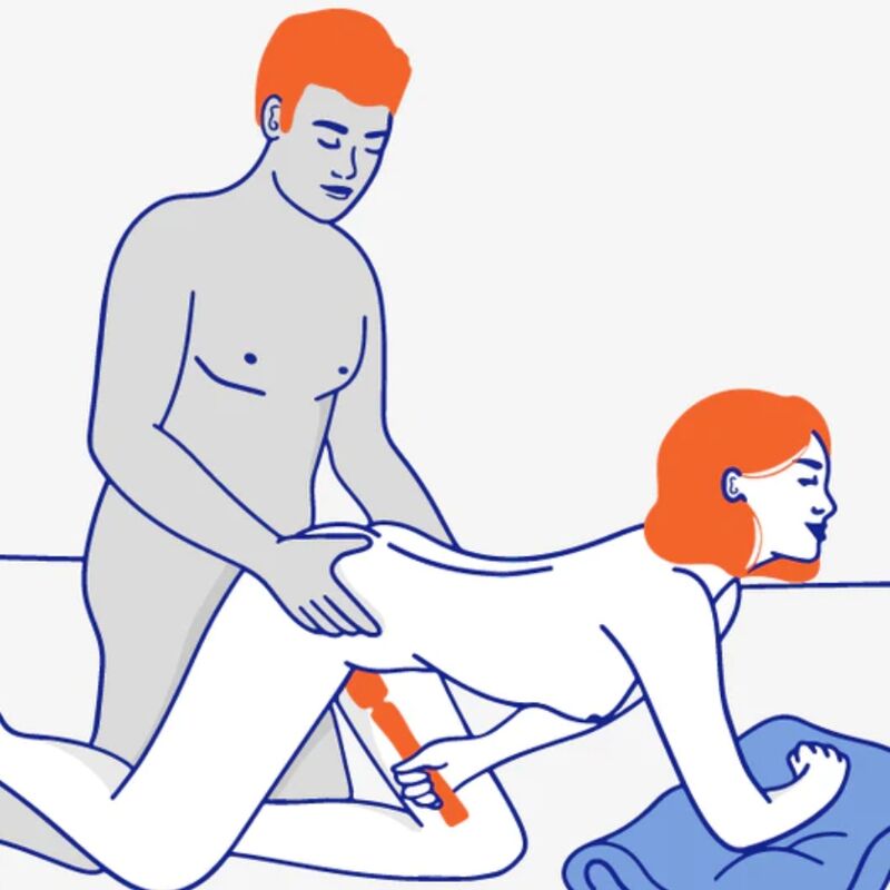 FUN FACTORY - VIM WAND RUMBLE VIBRADOR RECARGABLE SILICONA NARANJA - Imagen 7