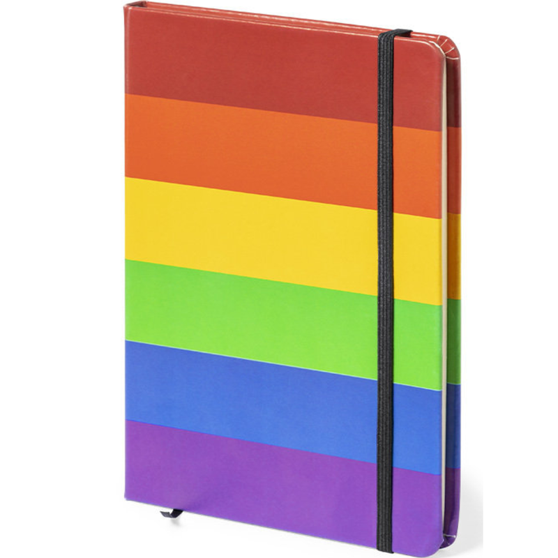 PRIDE – BLOC DE NOTAS 15 x 21 BANDERA LGBT