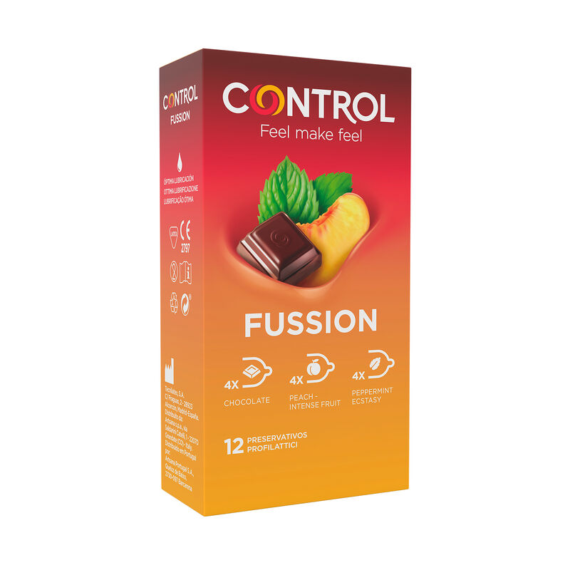 CONTROL – FUSSION PRESERVATIVOS 12 UNIDADES