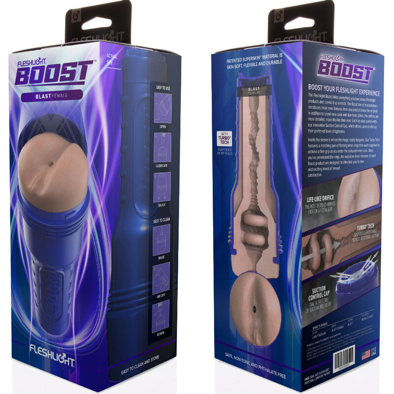 FLESHLIGHT BOOST - BLAST LM FLESH RP - Imagen 6