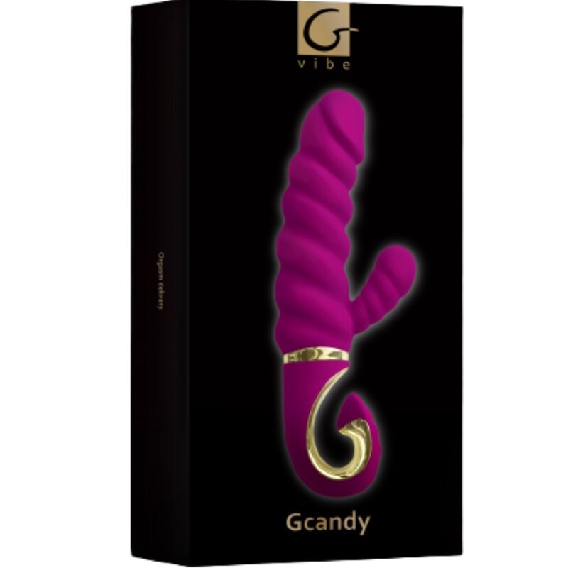 G-VIBE - FUN TOYS VIBRADOR RABBIT GCANDY SWEET RASPBERRY - Imagen 3