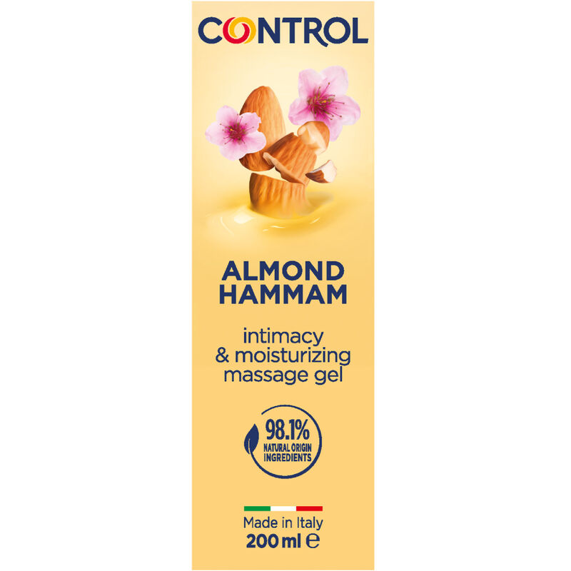 CONTROL - MASAJE GEL 3 EN 1 LECHE DE ALMENDRA 200 ML - Imagen 3
