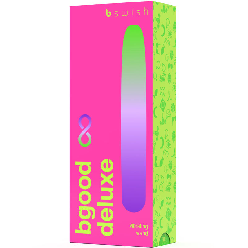 B SWISH - BGOOD INFINITE DELUXE VIBRADOR RECARGABLE SILICONA AZUL - Imagen 2