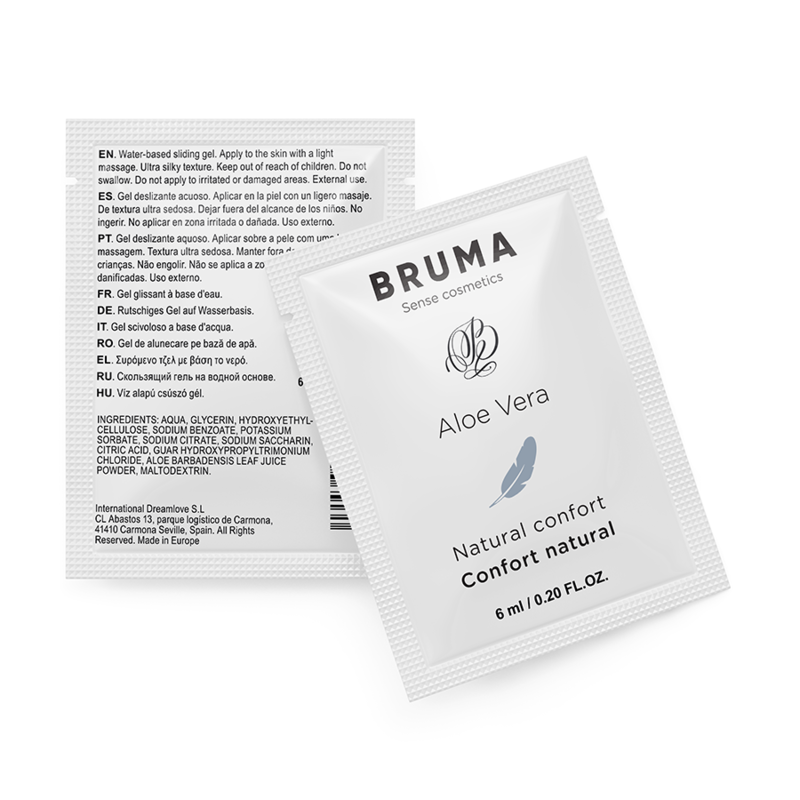 BRUMA – 6 ML GEL DESLIZANTE CON ALOE VERA CONFORT NATURAL