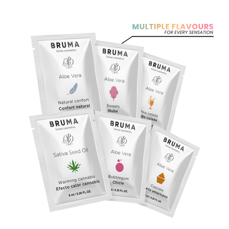 BRUMA - 6 ML GEL DESLIZANTE CON ACEITE DE SEMILLA EFECTO CALOR SABOR CANNABIS - Imagen 7